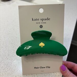 Kate Spade x Target Green Hair Claw Clip